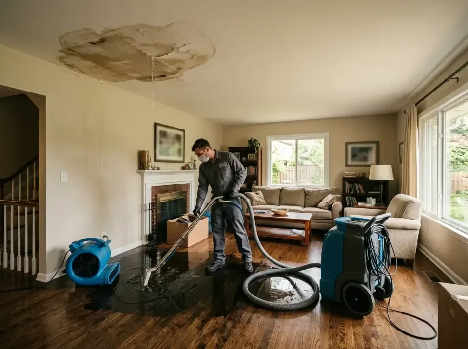attic-pipe-burst-ceiling-drip-008 — frequently asked questions, Water Damage Restoration & Carpet Care in Dickson, TN